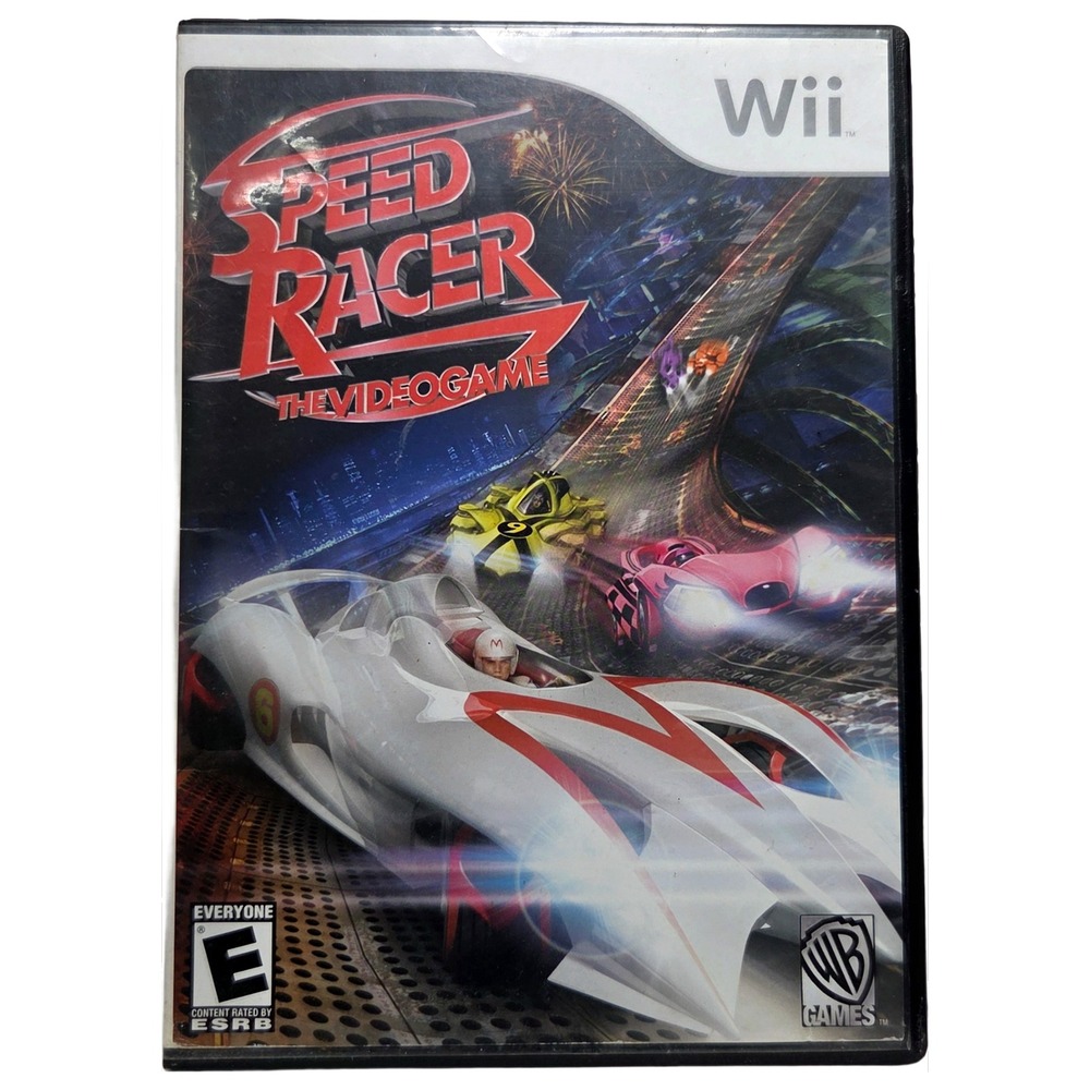 Speed Racer The Videogame Nintendo Wii Video Game Warner Bros Racing Action
